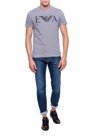 T-shirt with a logo, zdjęcie 2 T-shirt with a logo od Emporio Armani